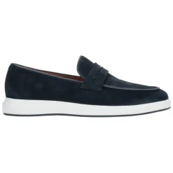 Velour Loafers on a Flexible Sole