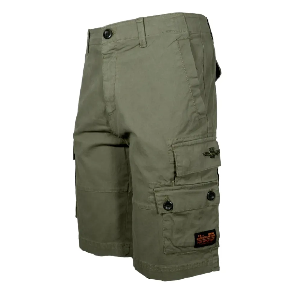 Versatile Bermuda Shorts Green