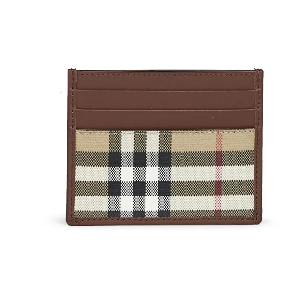Vintage Check Bifold Wallet
