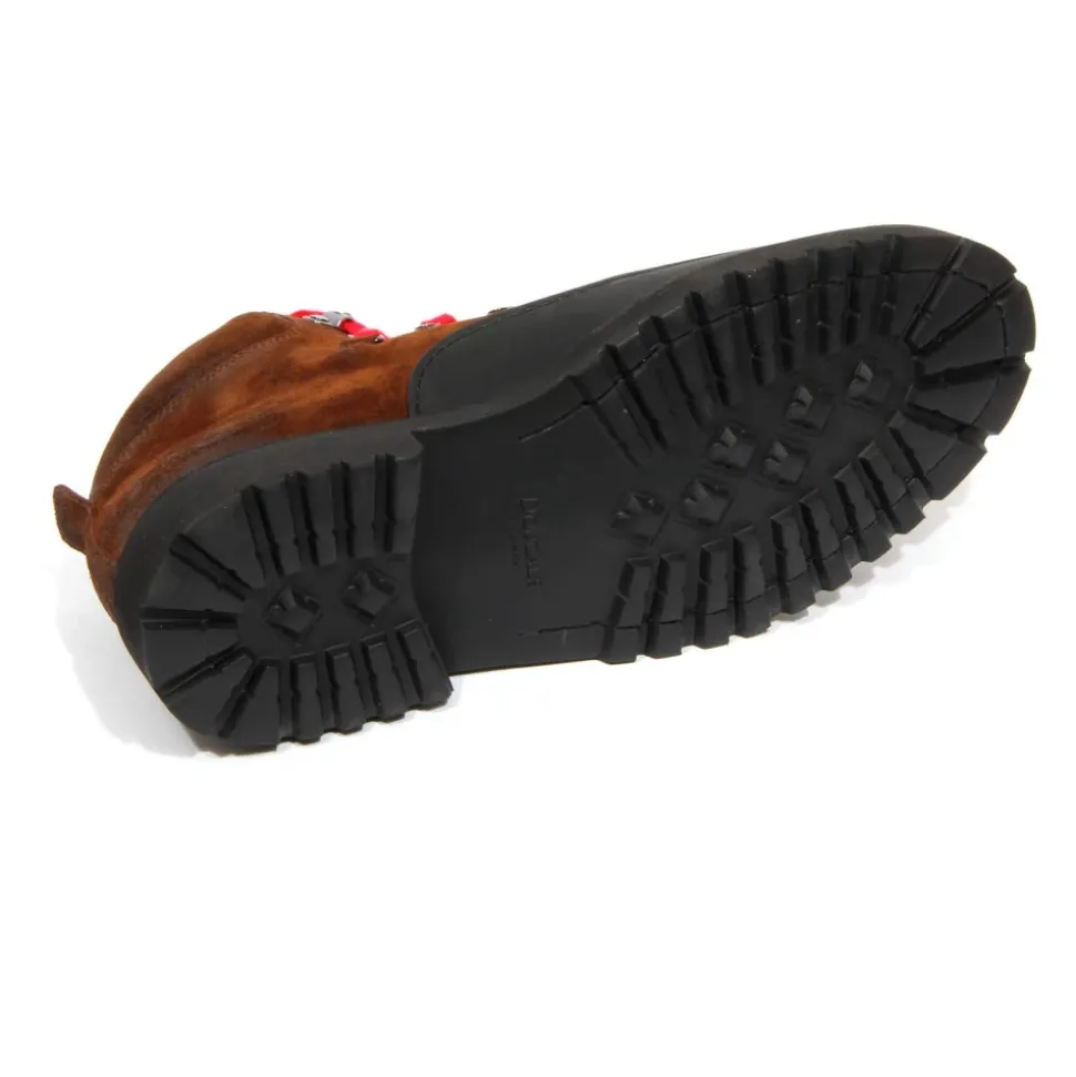 Vintage Effect Leather Shoes