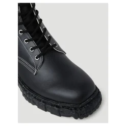 Vintage-Like Sole Boots