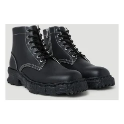 Vintage-Like Sole Boots