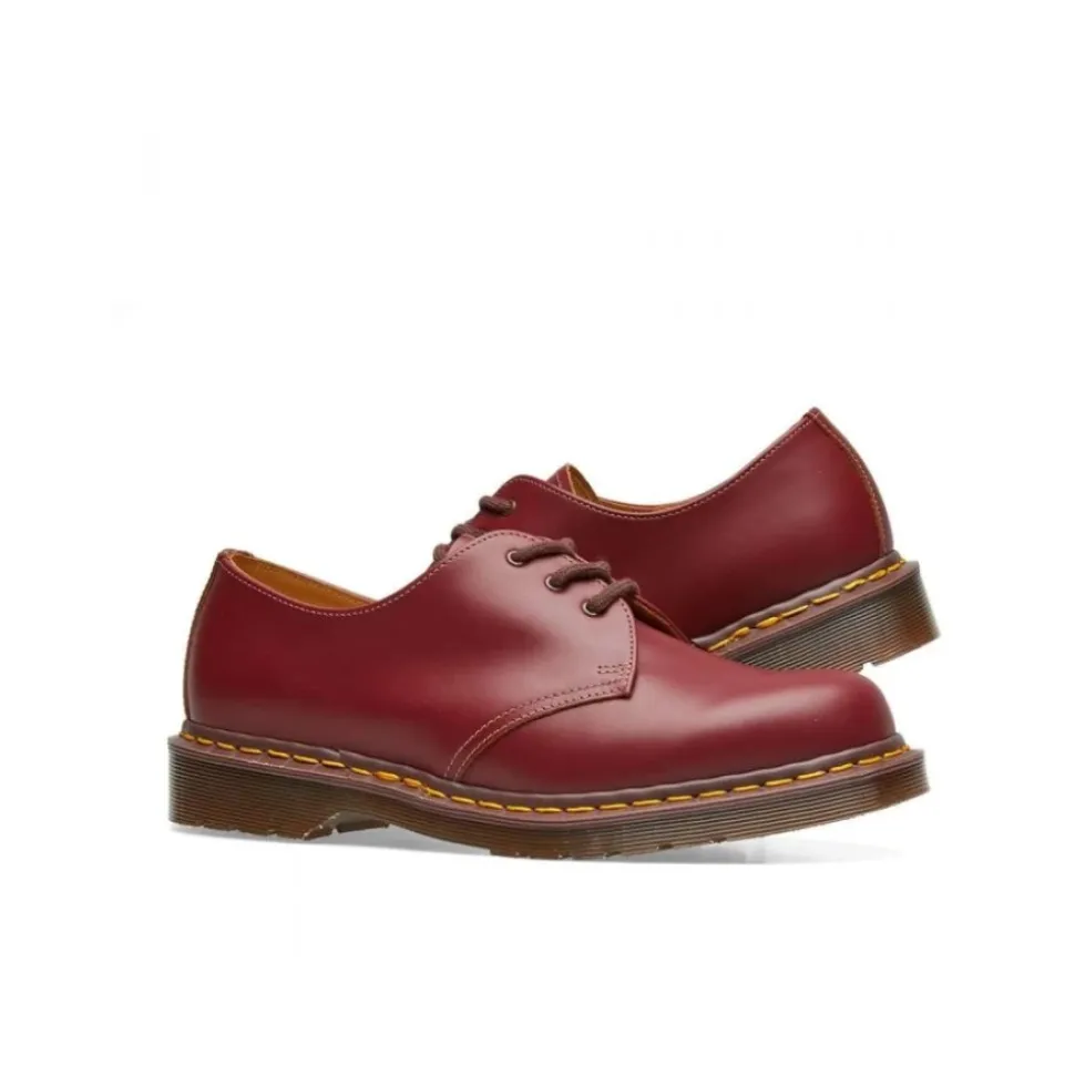 Vintage 1461 Made In England Oxblood Leather Shoe