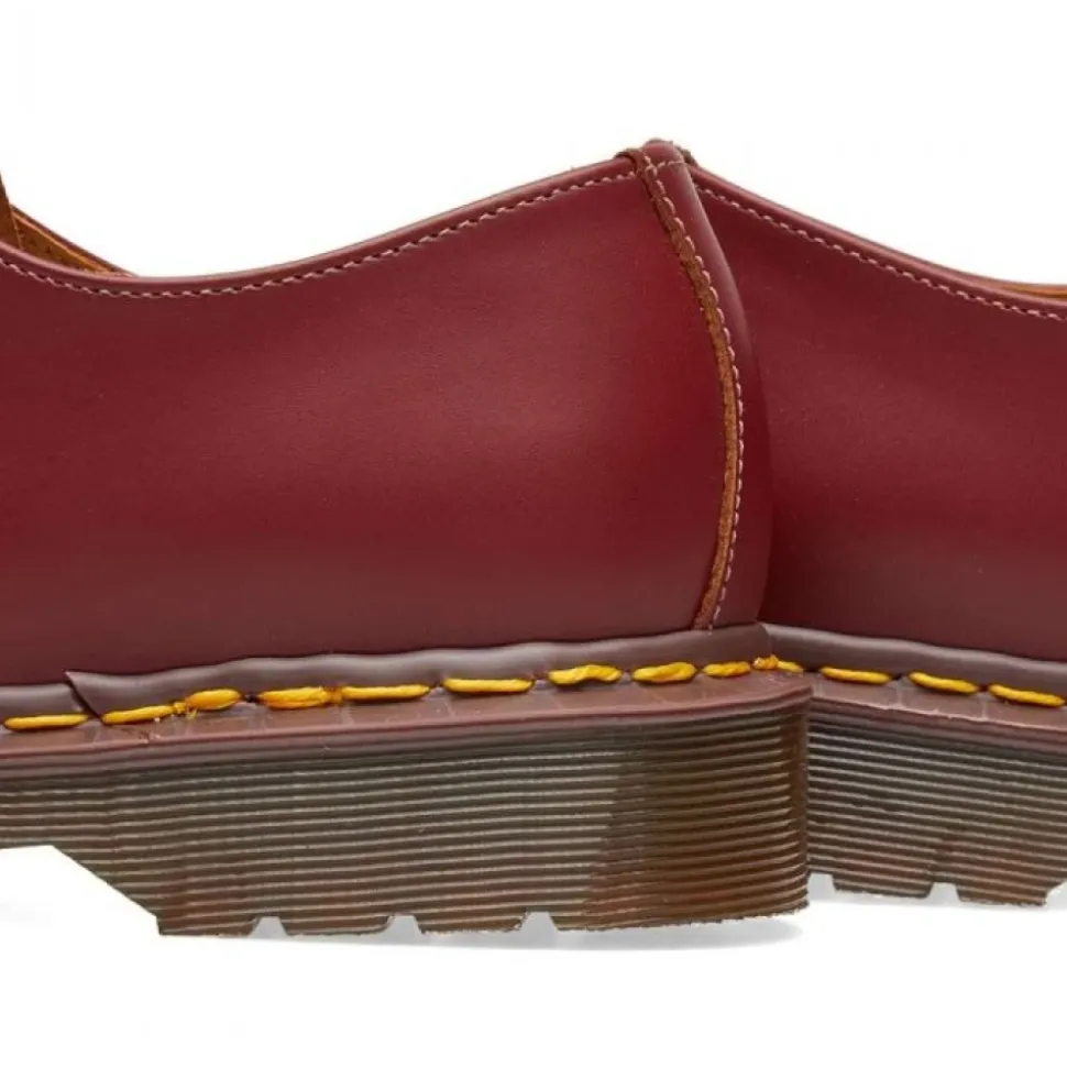 Vintage 1461 Made In England Oxblood Leather Shoe