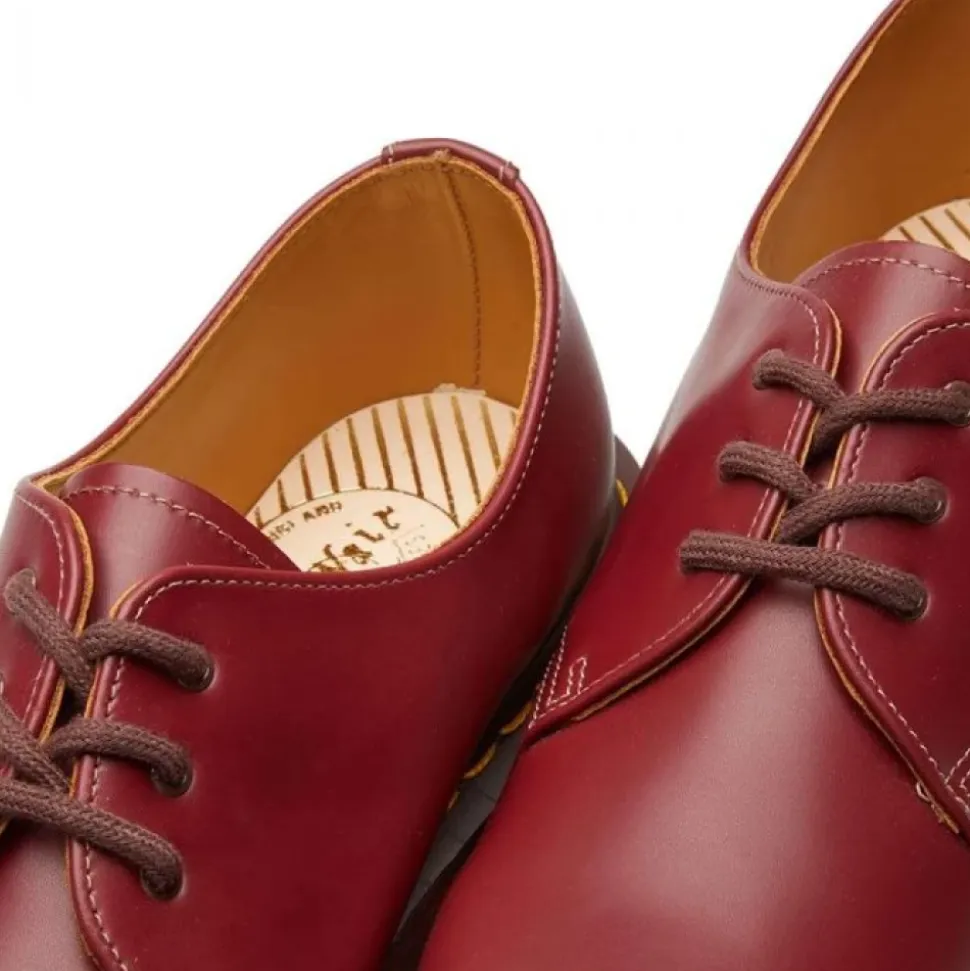 Vintage 1461 Made In England Oxblood Leather Shoe