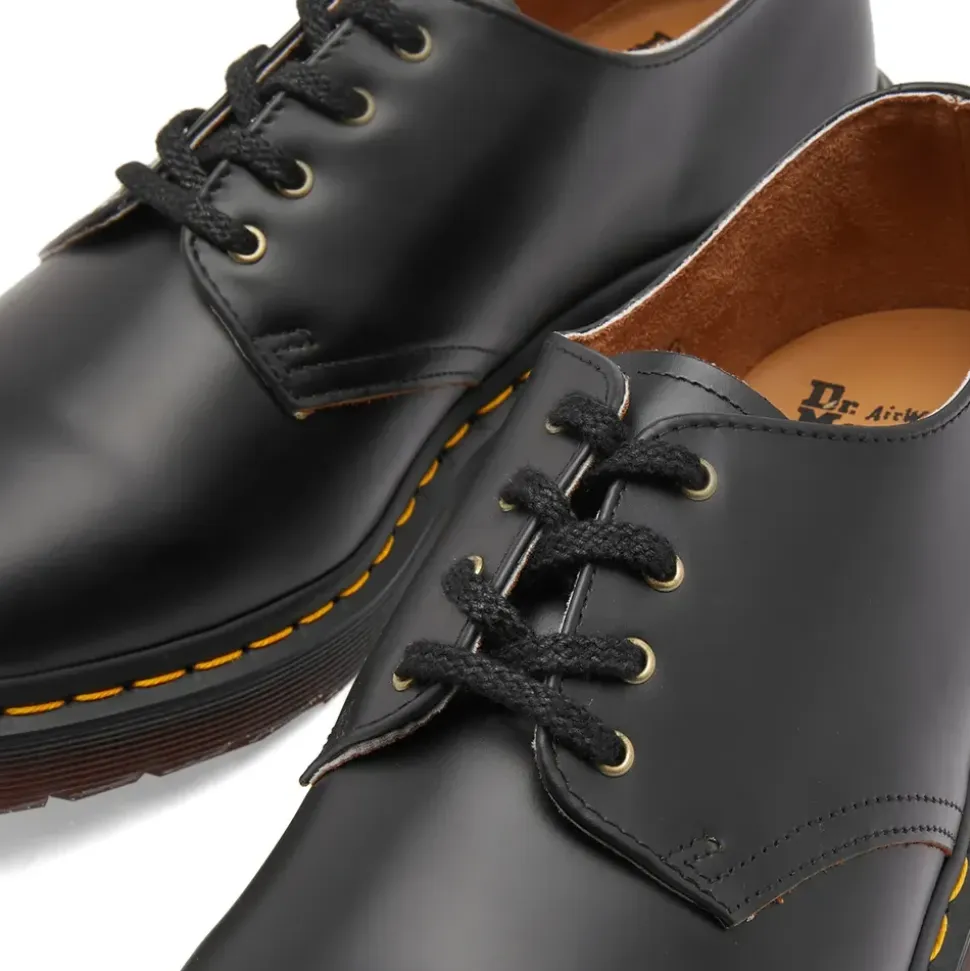 Vintage Smooth Leather Business Shoes