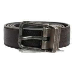 Vintage Style Silver Buckle Belt