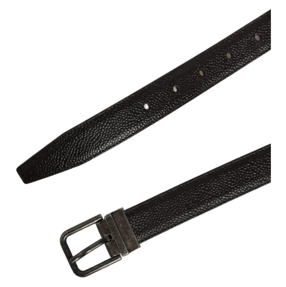 Vintage Style Silver Buckle Belt