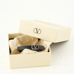 VLogo Signature Leather Bracelet