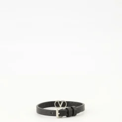 VLogo Signature Leather Bracelet