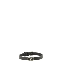 VLogo Signature Leather Bracelet