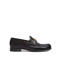 VLogo Signature leather loafers
