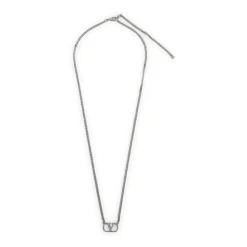 VLogo Signature Metal Necklace