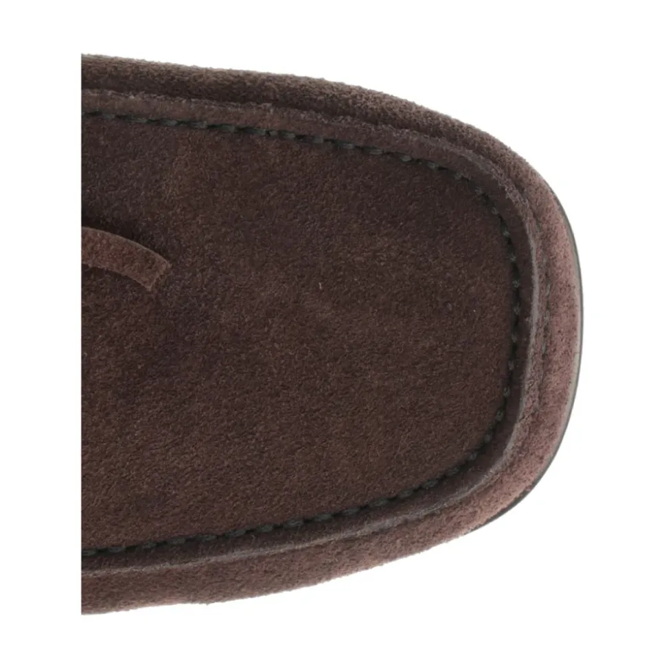 VLogo Signature Suede Loafers