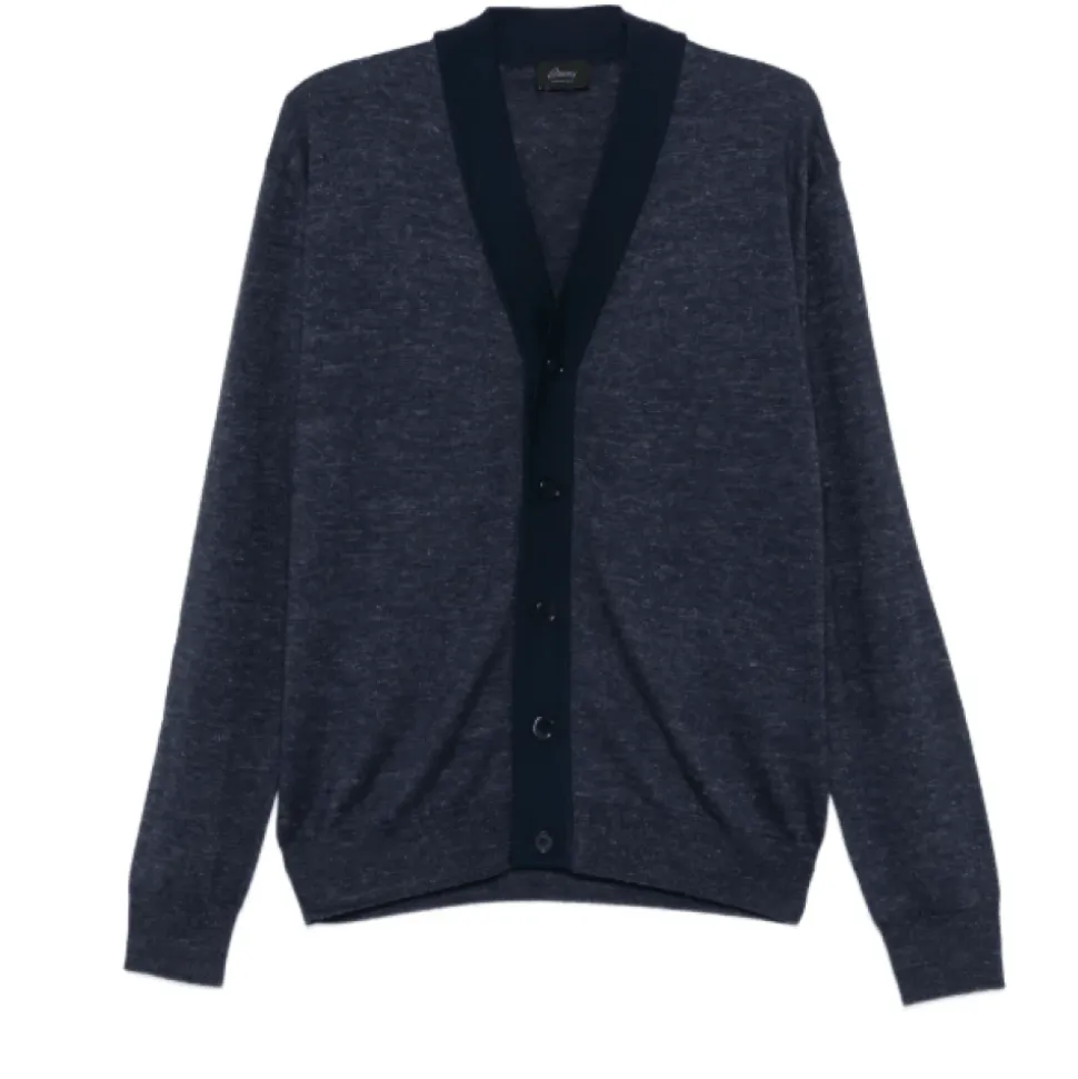V-neck Button Cardigan