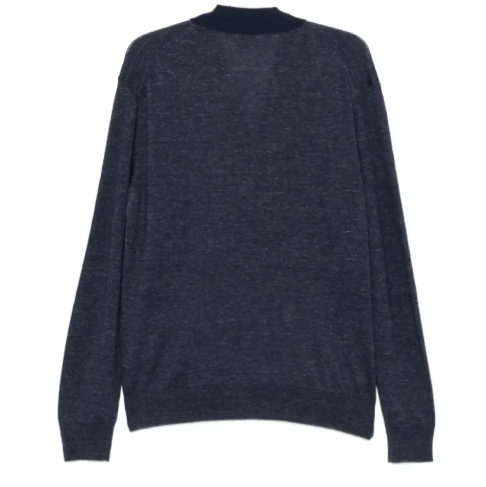 V-neck Button Cardigan