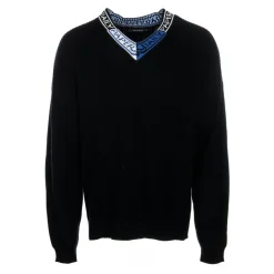 V-Neck Knit Sweater