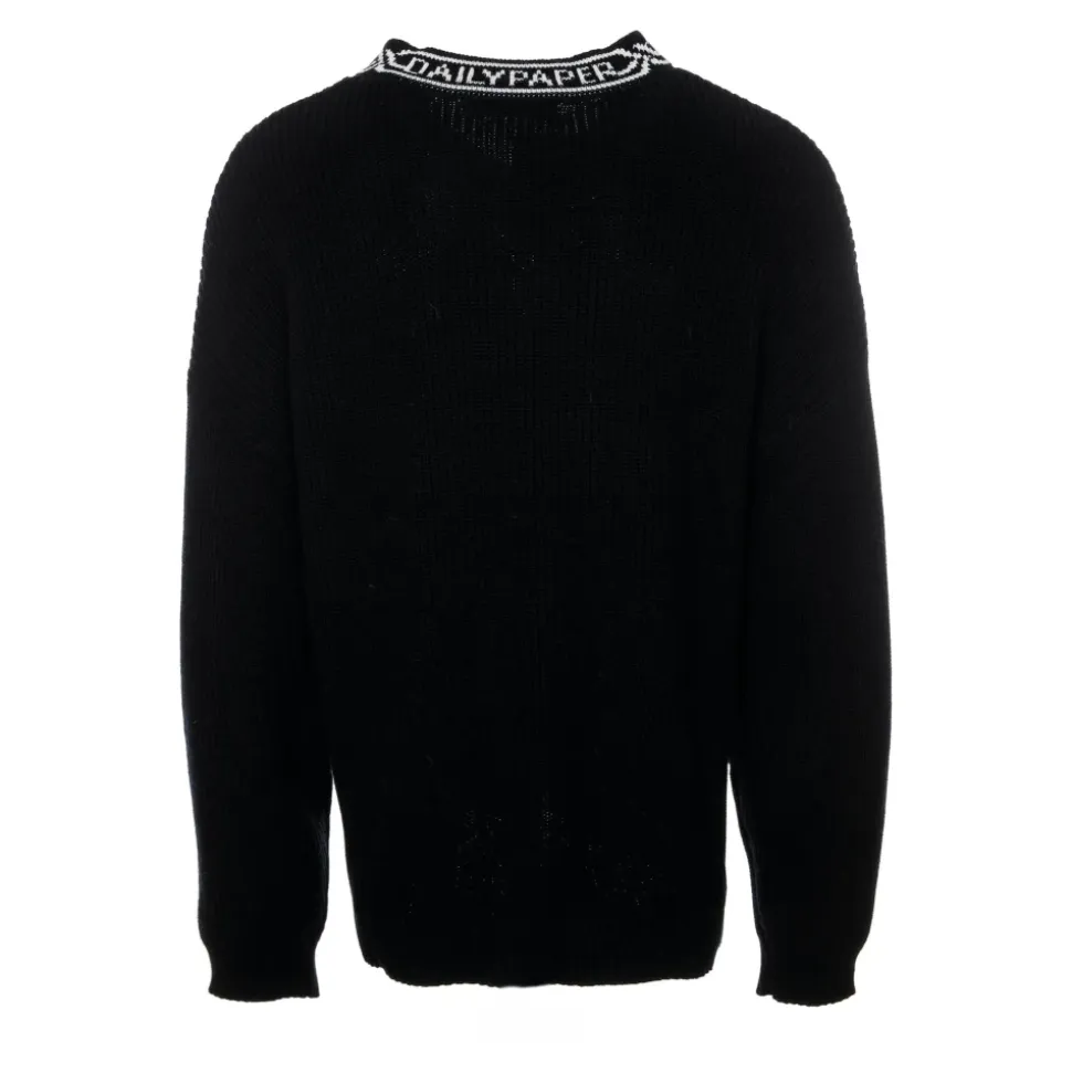 V-Neck Knit Sweater