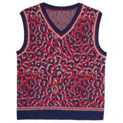 V-neck Sleeveless Sweater