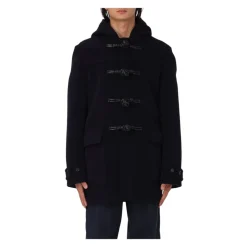 Warm Hooded Duffle Coat