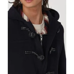 Warm Hooded Duffle Coat
