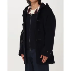 Warm Hooded Duffle Coat