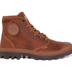 Wax Hi Boot in Rust