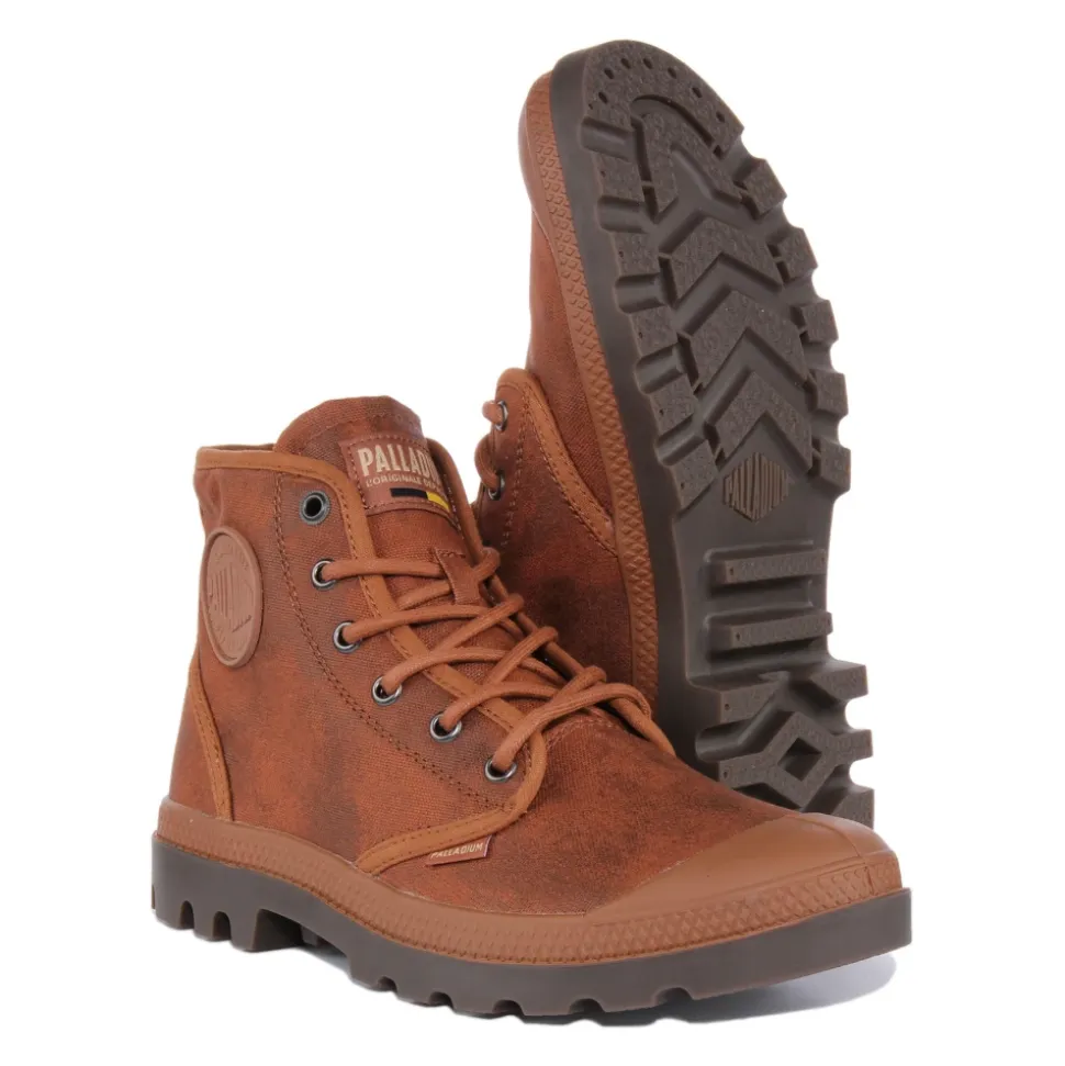 Wax Hi Boot in Rust