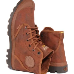 Wax Hi Boot in Rust