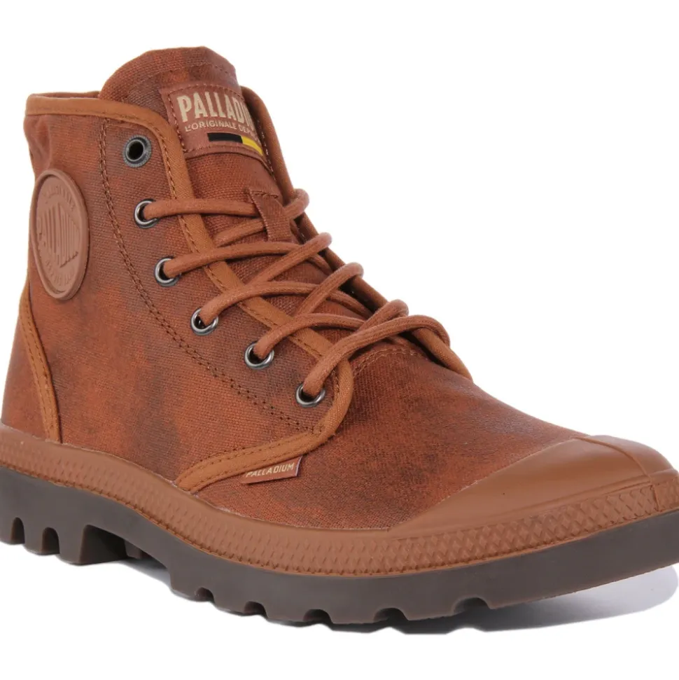 Wax Hi Boot in Rust