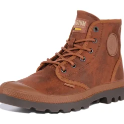 Wax Hi Boot in Rust