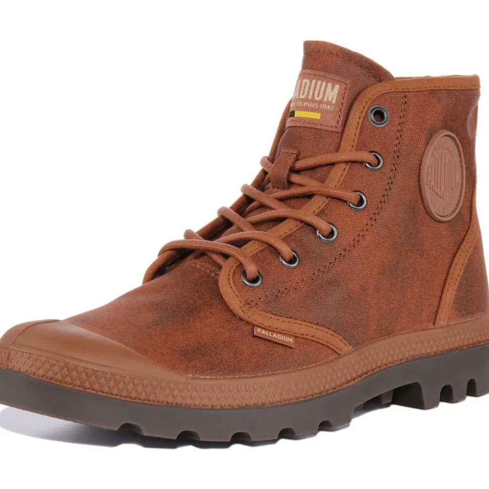 Wax Hi Boot in Rust