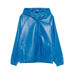 Wet Weather Pu Scuba Cropped Jacket