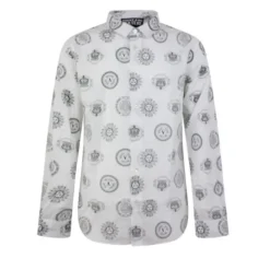 White Casual Shirts 72GAL2S4NS056003
