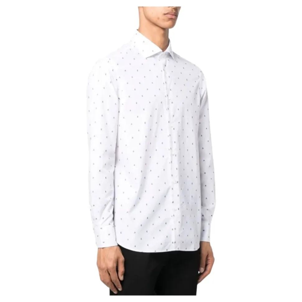 White Casual Shirts 3R1C861K0BZF1A5
