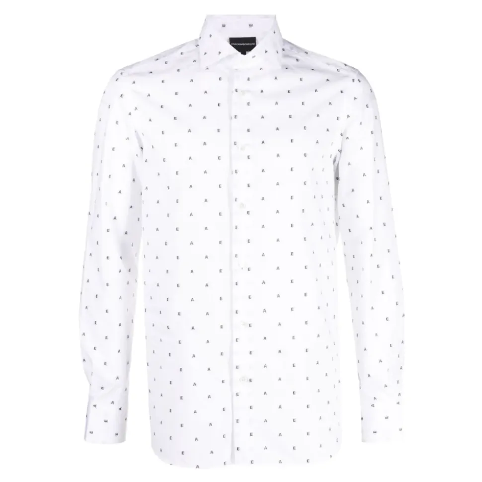 White Casual Shirts 3R1C861K0BZF1A5