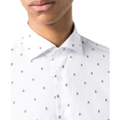 White Casual Shirts 3R1C861K0BZF1A5