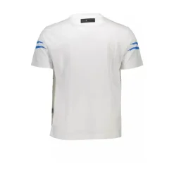 White Cotton Men's T-Shirt