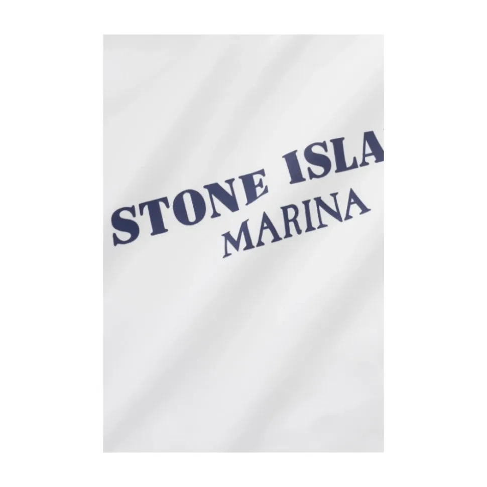 White Hooded Sweatshirt 'Marina'