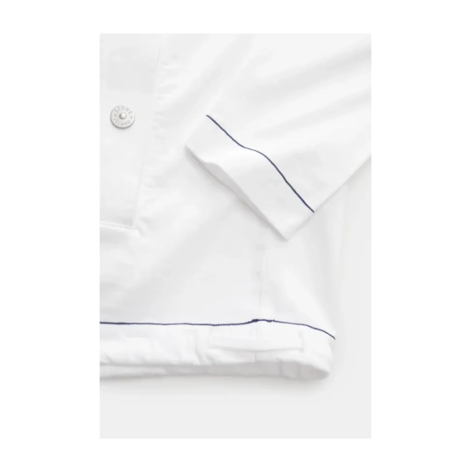 White Hooded Sweatshirt 'Marina'