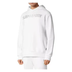 White Hoodie with Tiger Print