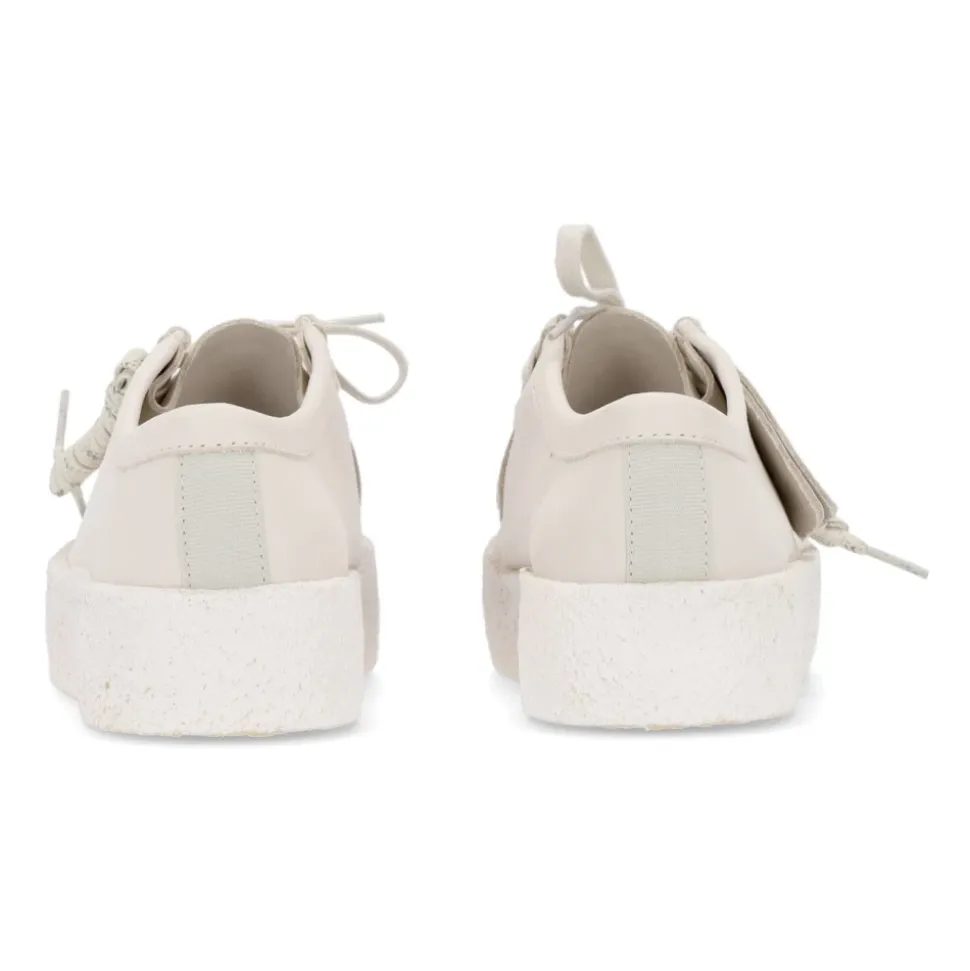 White Nubuck Moccasin Lifestyle Shoe