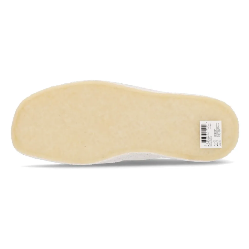 White Nubuck Moccasin Lifestyle Shoe