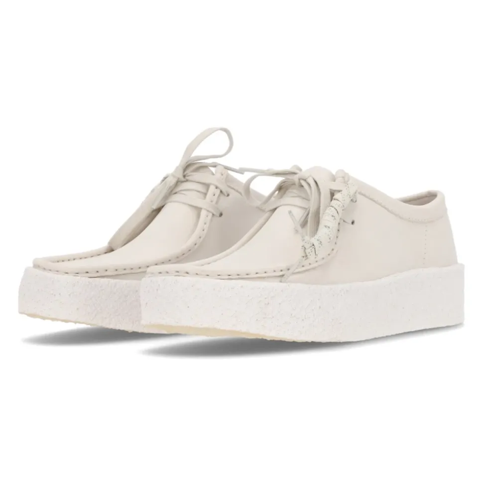 White Nubuck Moccasin Lifestyle Shoe