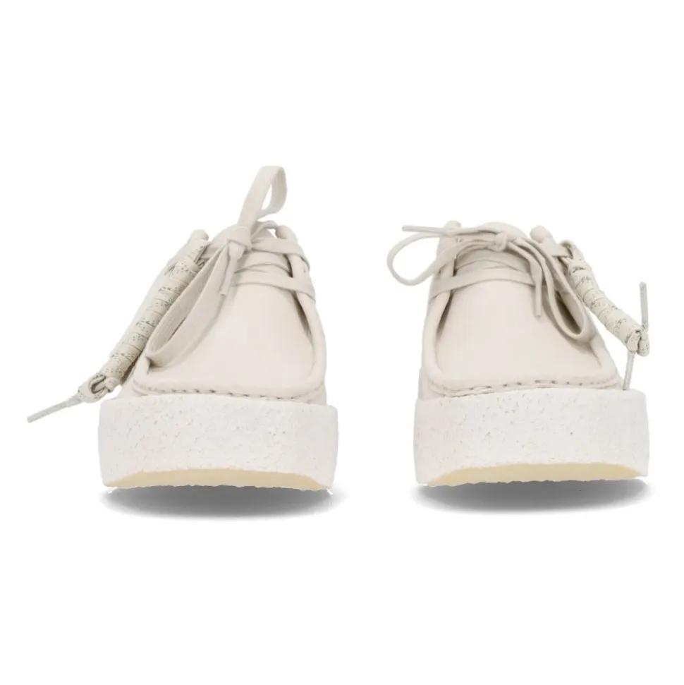 White Nubuck Moccasin Lifestyle Shoe