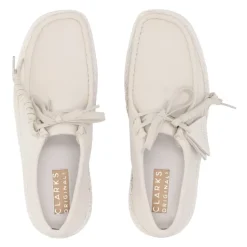 White Nubuck Moccasin Lifestyle Shoe