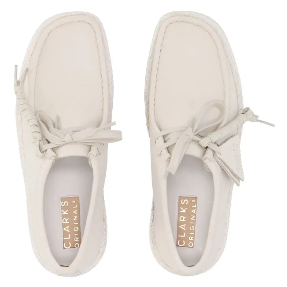 White Nubuck Moccasin Lifestyle Shoe