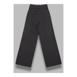 Wide Cotton Poplin Pants