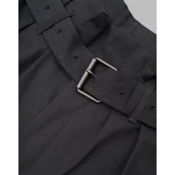 Wide Cotton Poplin Pants