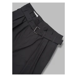 Wide Cotton Poplin Pants